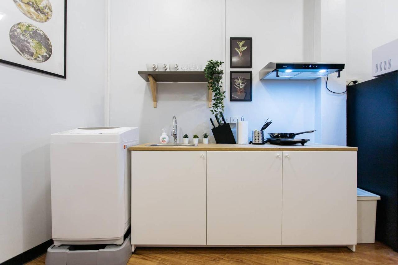 U3 Large 2 Bedroom Full Kitchen Near Bts Udomsuk Banguecoque Exterior foto