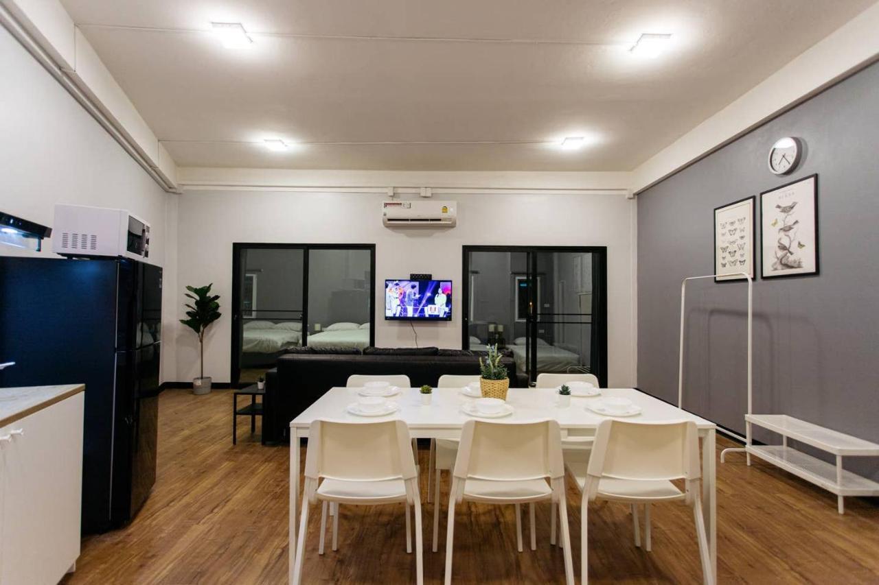 U3 Large 2 Bedroom Full Kitchen Near Bts Udomsuk Banguecoque Exterior foto